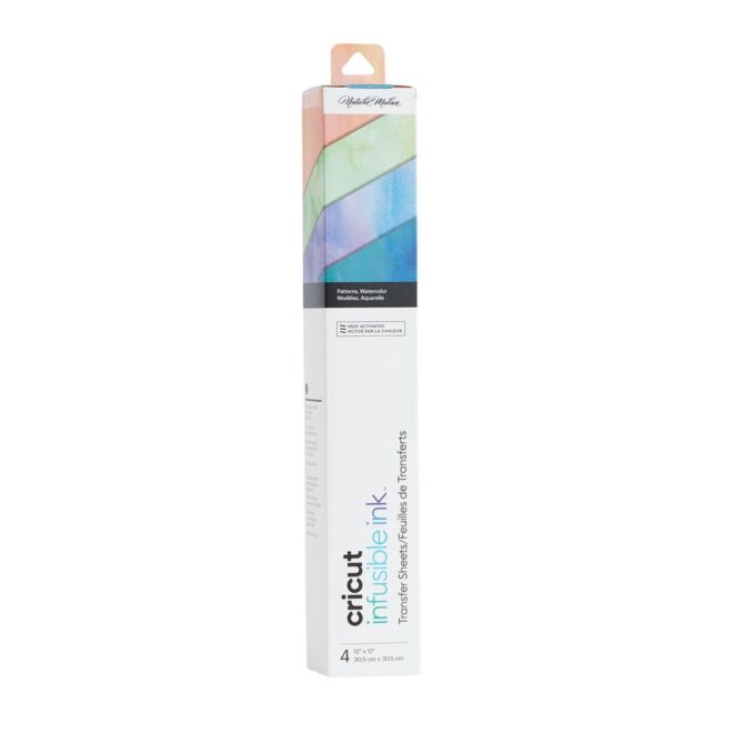 Cricut Infusible Ink Transferbogen - Watercolour - 4 Bogen 30,5 x 30,5 cm