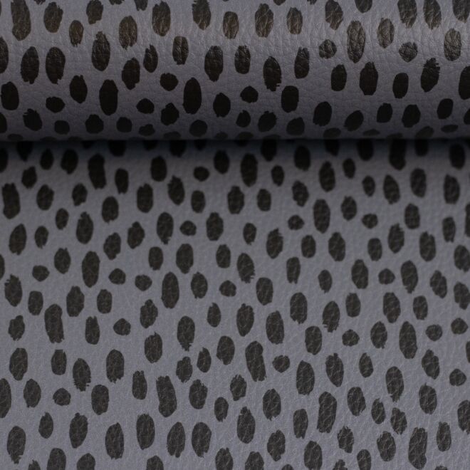 Brush & Wild faux leather dark gray/black