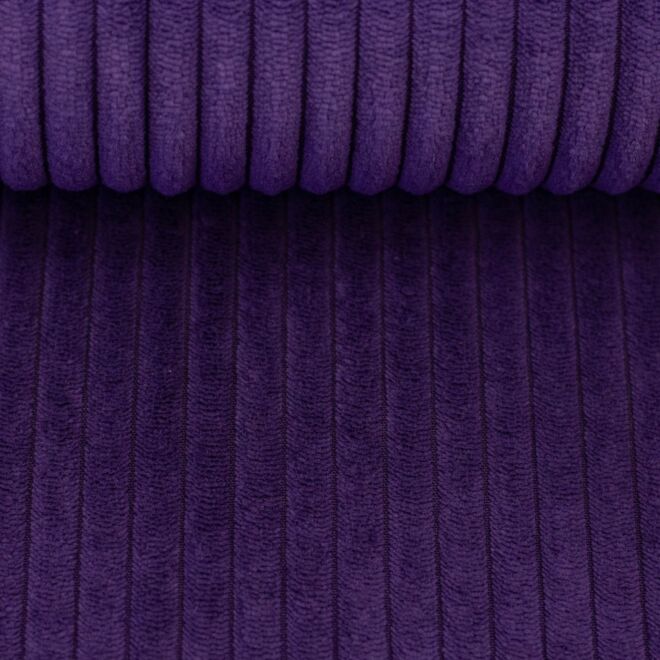 Corduroy velvet "Wanja" purple