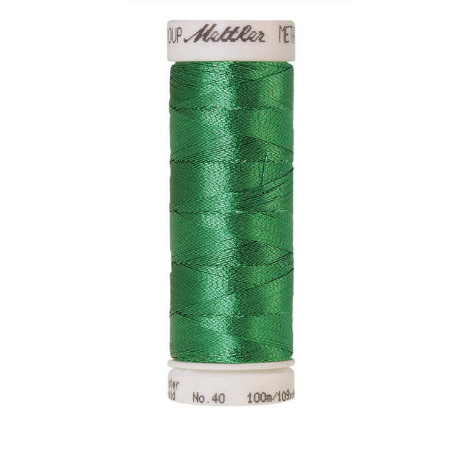 Amann Mettler Metallic 40, 100m - Malachit