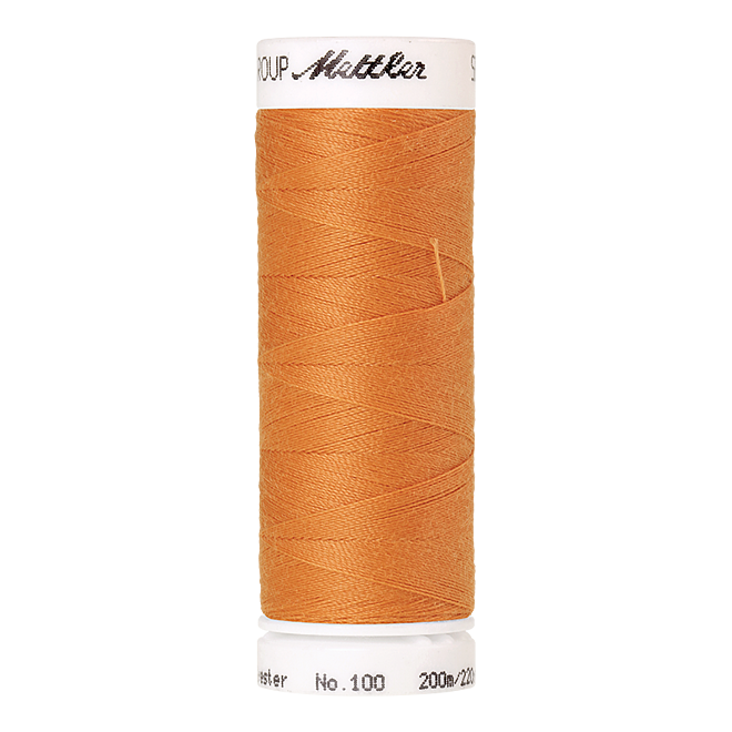 Amann Mettler Seralon 100, 200m - Mango - Allesnäher