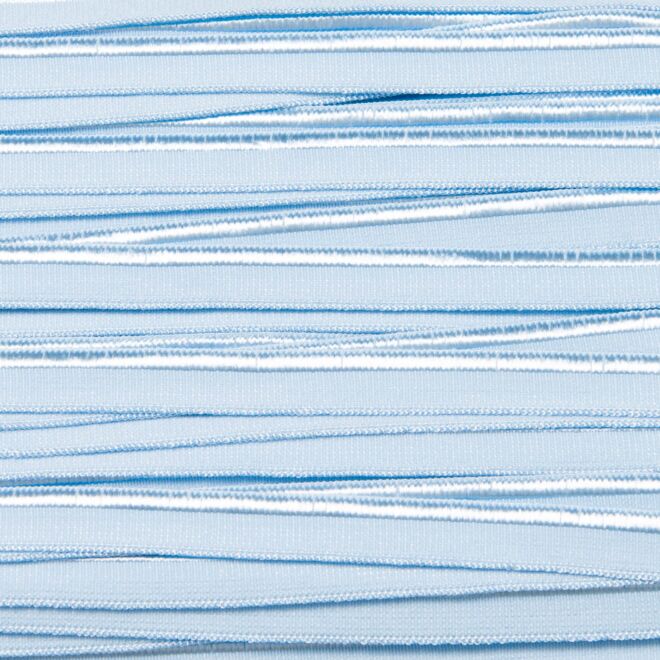 Elastisches Paspelband babyblau
