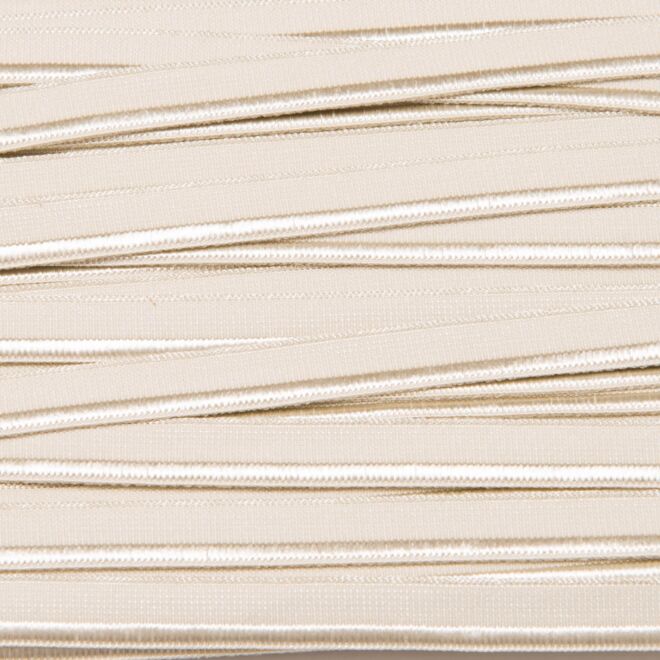 Elastisches Paspelband sand