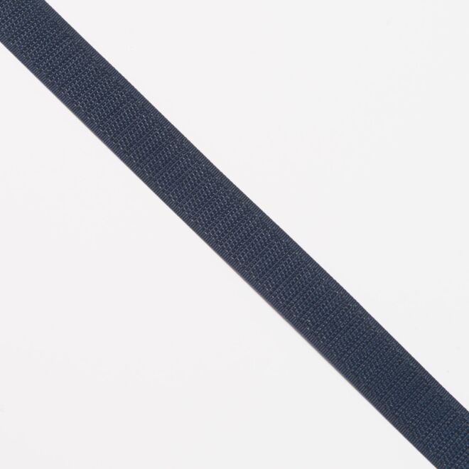 20mm Endlos-Klettverschluss "Hakenband" navy