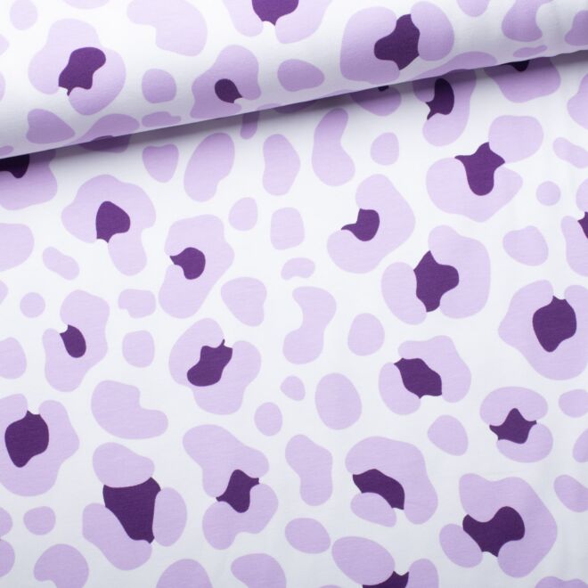 Jersey "Leo Pastel" lilac on white
