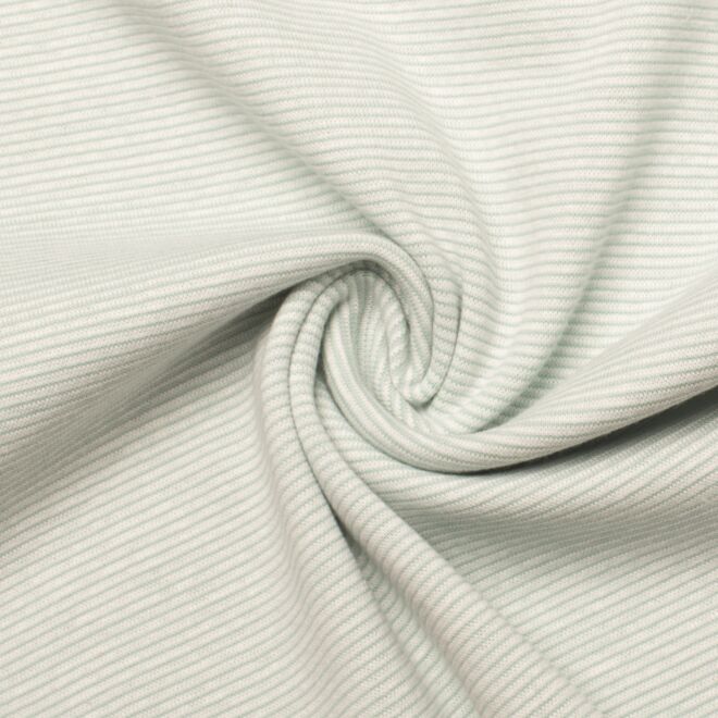 Striped cuffs pastel mint/ice blue