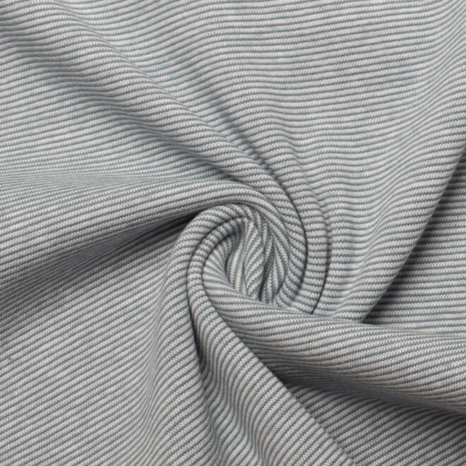 Striped cuffs silver/grey