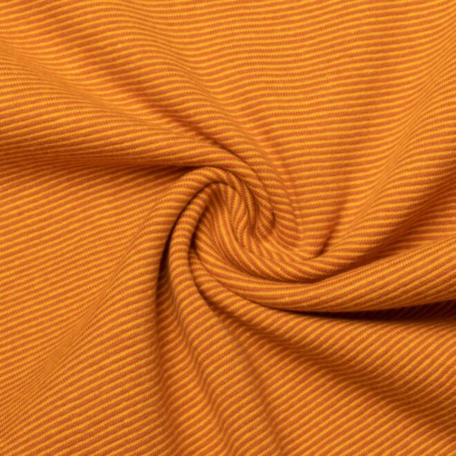 Striped cuffs ochre/mustard