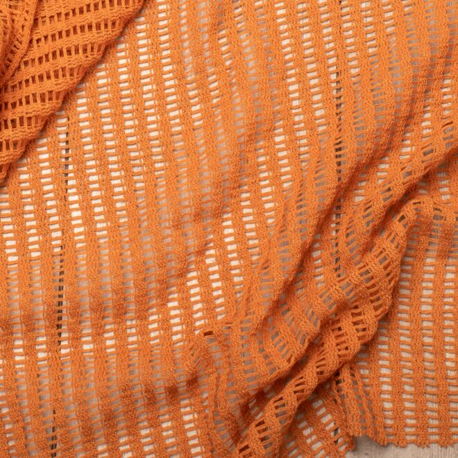 Terracotta mesh fabric