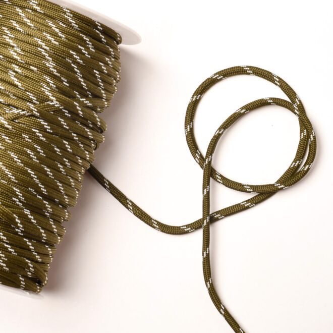 Bobbiny 5mm Flechtkordel Dopamine Lime (100m)