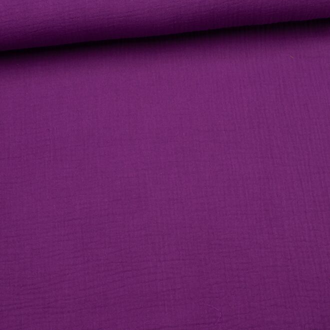 Organic muslin "Uni" cyclam