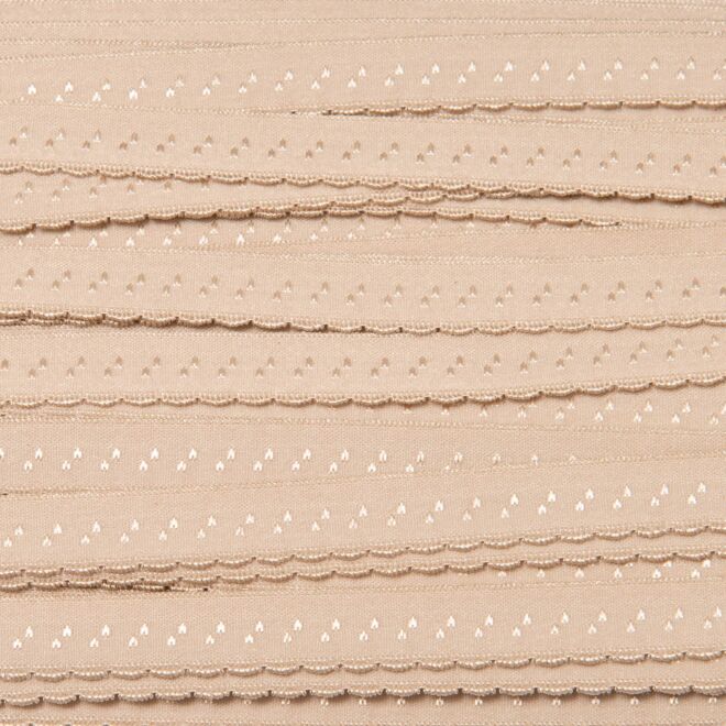 Wäschegummi dunkles beige
