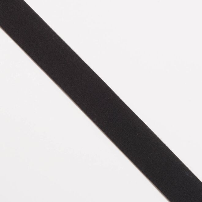 2,5cm Gummiband schwarz