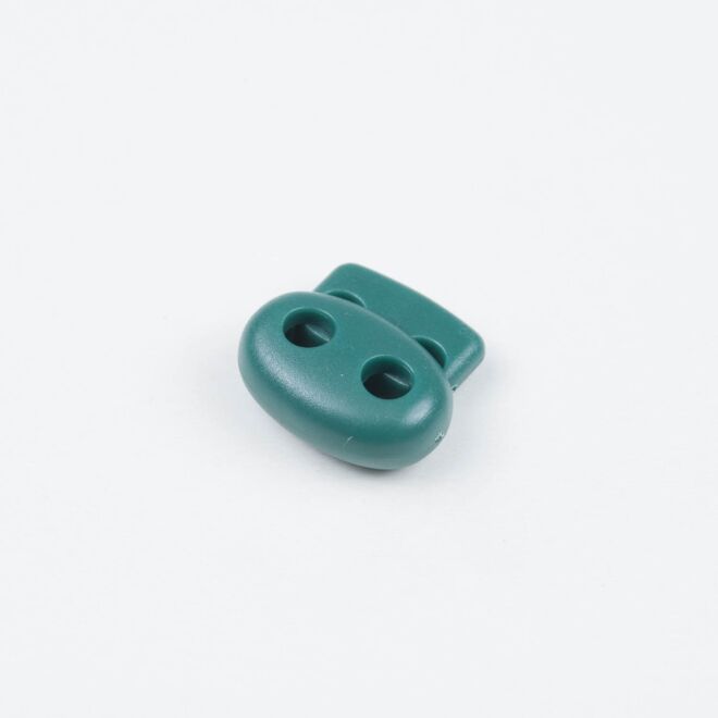 5mm Kordelstopper Duo dunkelgrün