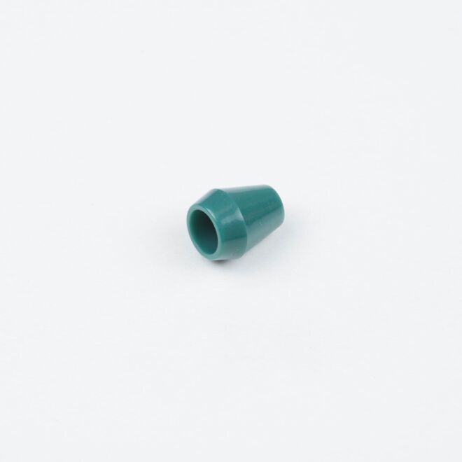 4mm Kordelende Kegel dunkelgrün
