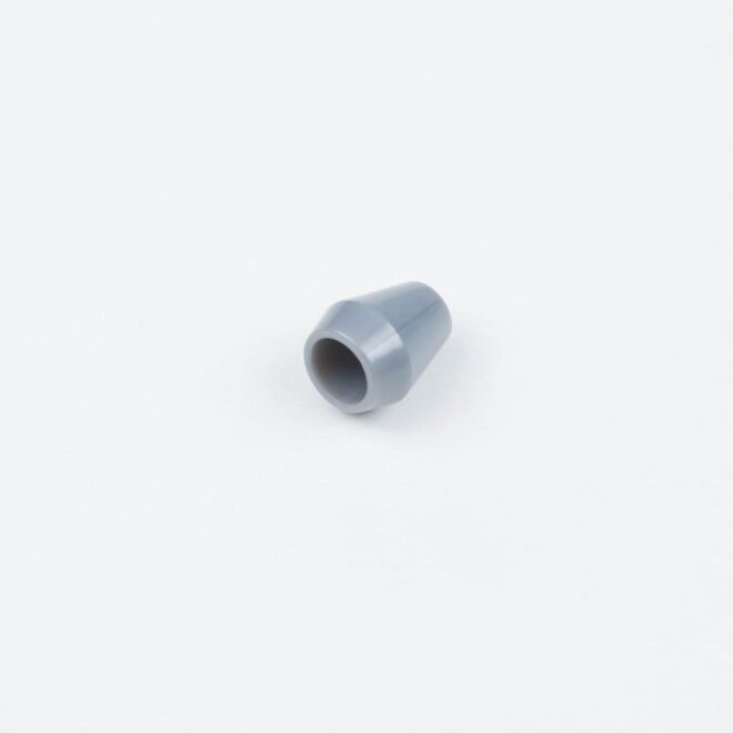 4mm Kordelende Kegel grau
