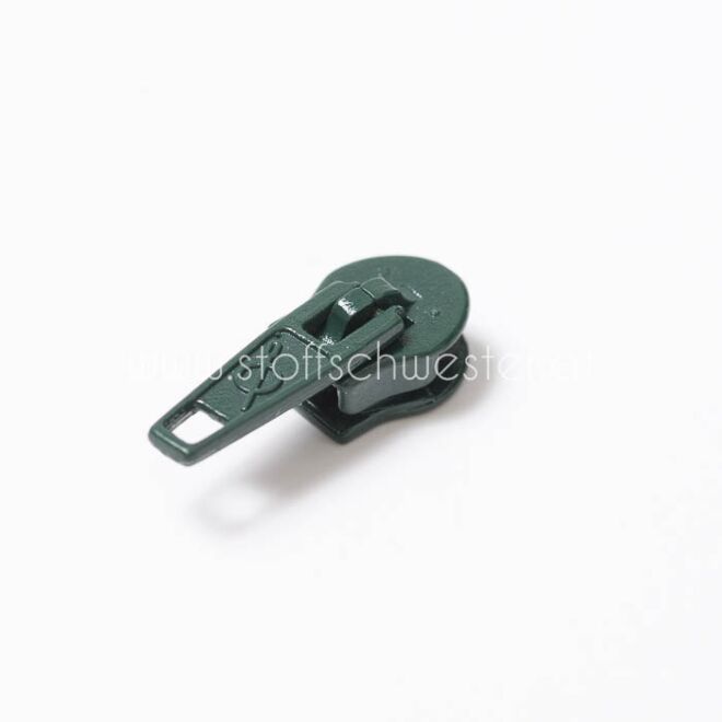 3mm Pin-Lock Schieber dunkelgrün (3 Stück)