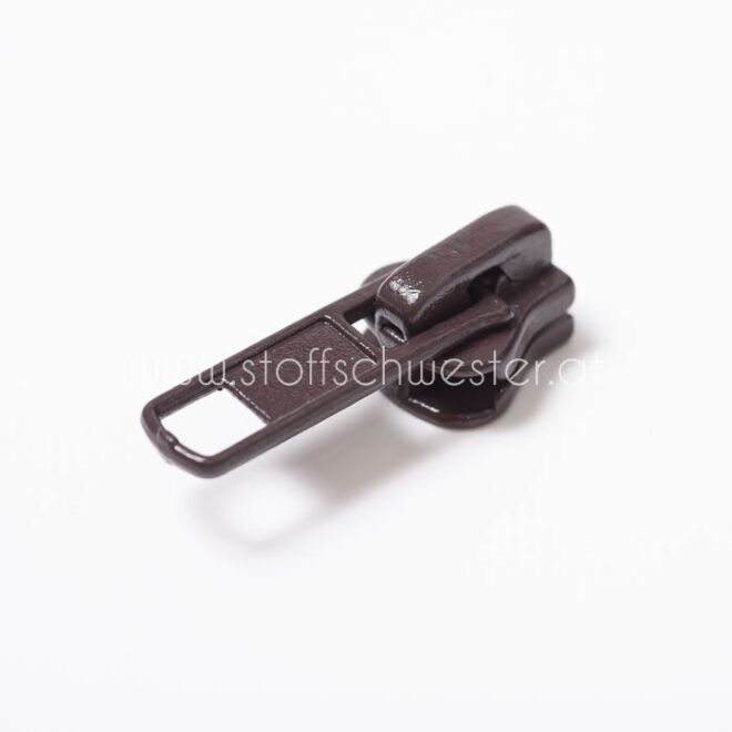 5mm PROFIL Automatik-Schieber dunkelbraun (3 Stück)