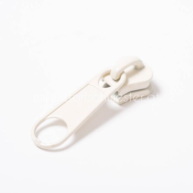 5mm PROFIL Non-Lock Schieber ecru (3 Stück)