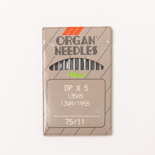 Organ round piston needles Standard 75, System 134 R / DPx5 / 135x5