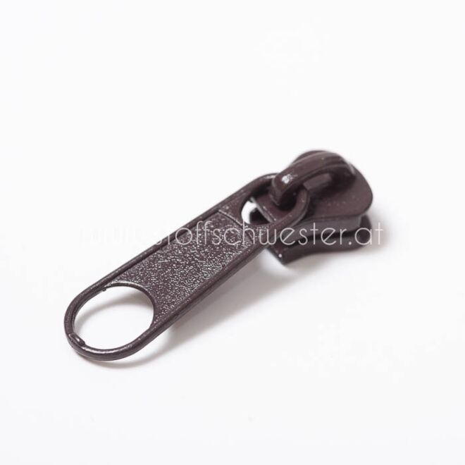 5mm PROFIL Non-Lock Schieber dunkelbraun (3 Stück)