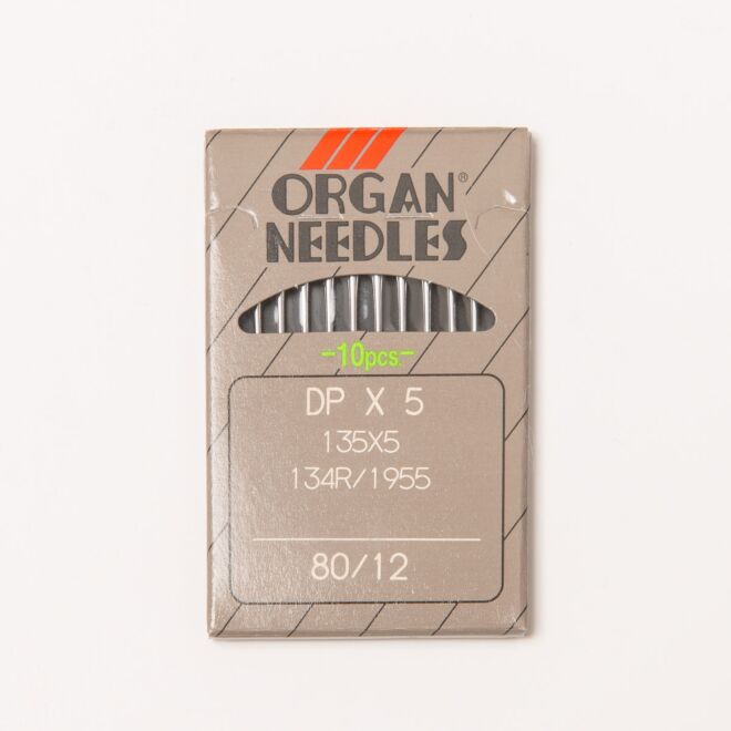 Organ round piston needles Standard 80, System 134 R / DPx5 / 135x5