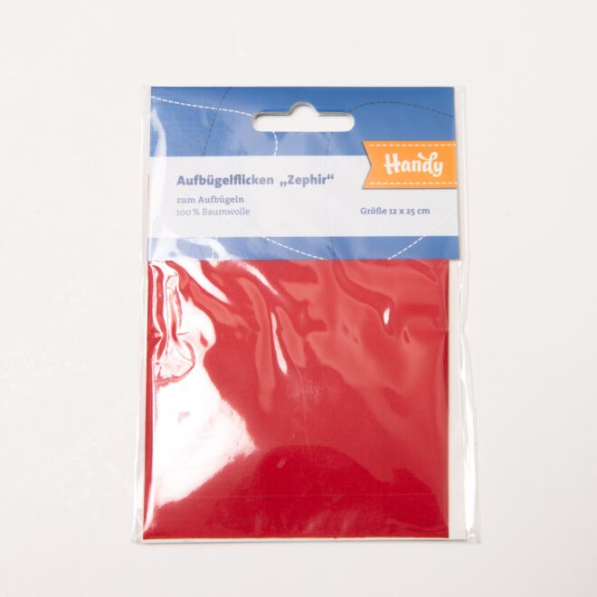 Flicken "Zephir" rot