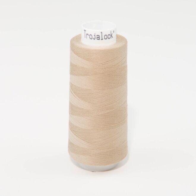 Amann-Mettler Trojalock Overlockgarn No. 120, 2500m - dunkelbeige 