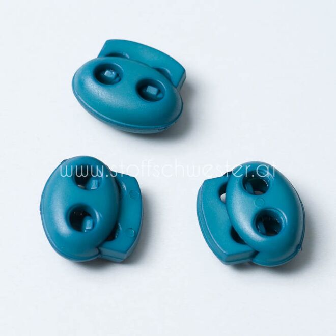 4mm Kordelstopper Duo-2 petrol