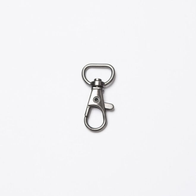 12mm Karabinerhaken anthrazit