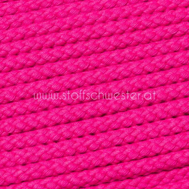 8mm Baumwollkordel pink