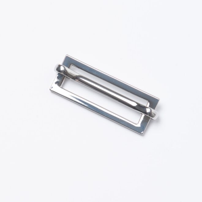 38mm Gurtschieber beweglich "Premium" silber