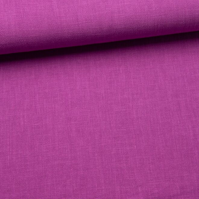 Stonewashed linen cyclam