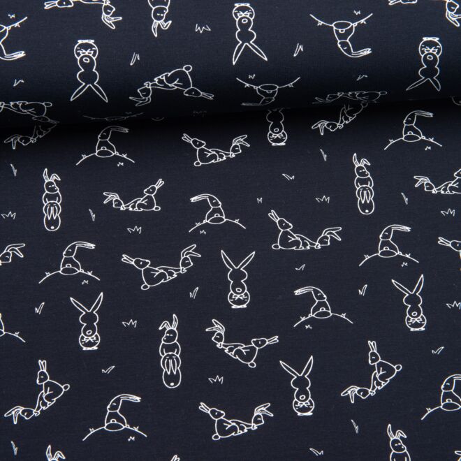 Bunny Love Jersey dark blue