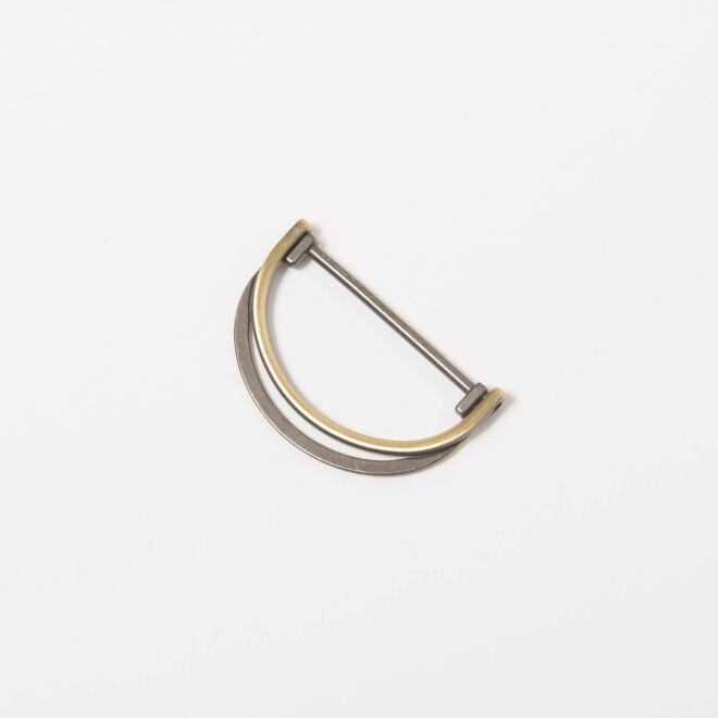 39mm G&uuml;rtel D-Ring bronze
