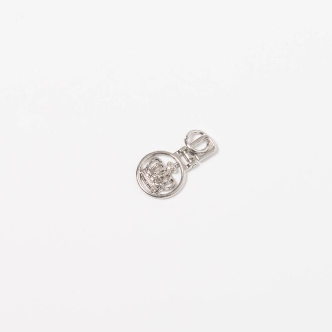 2cm Krönchen Anhänger silber