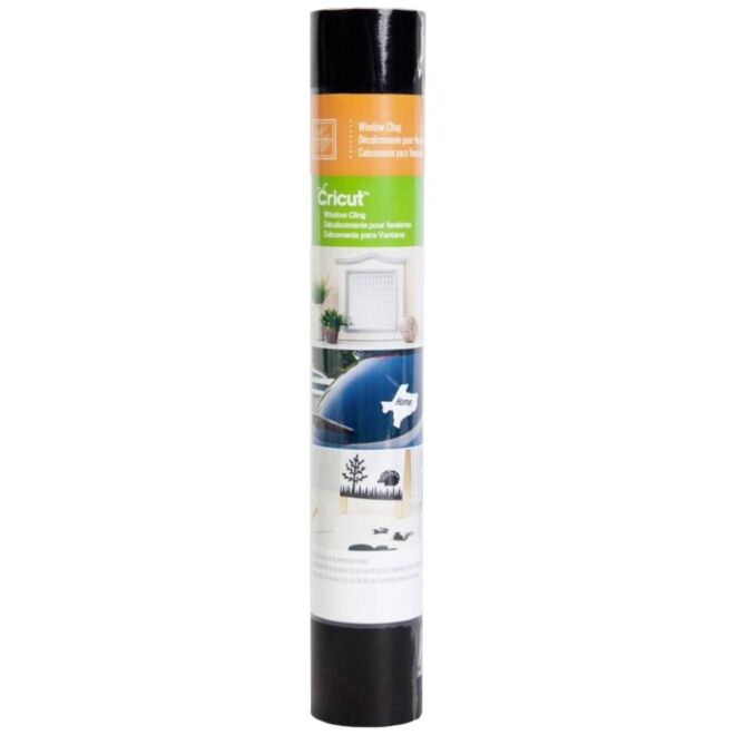 Cricut Fensterfolie Schwarz (30,5x122cm)