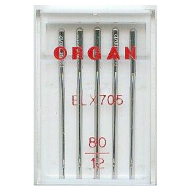 Overlock needles Organ ELx705 80/12