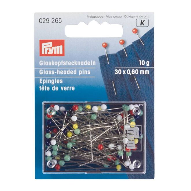 Prym Glaskopf-Stecknadeln (10g)