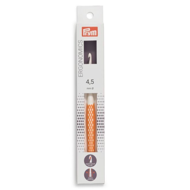 Prym Ergonomics Wollhäkelnadel 4,5mm