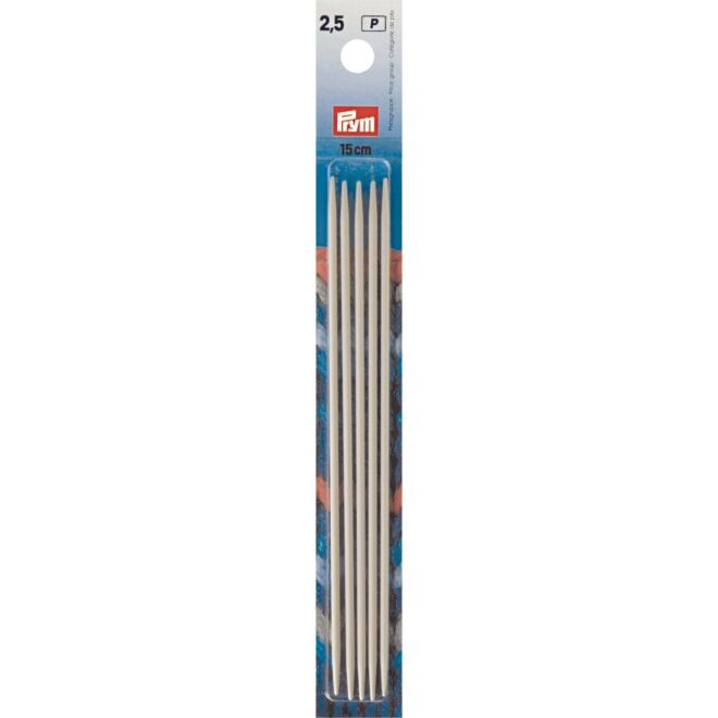 Prym Strumpfstricknadeln 15cm/2.5mm