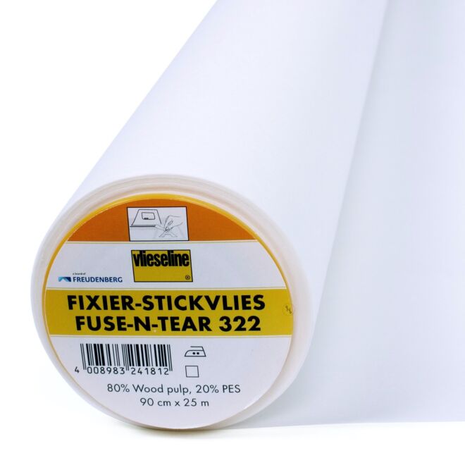 Vlieseline fixation embroidery stabilizer (iron-on)