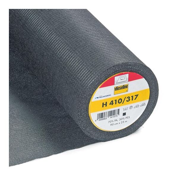 Vlieseline H 410 Iron-on interlining black