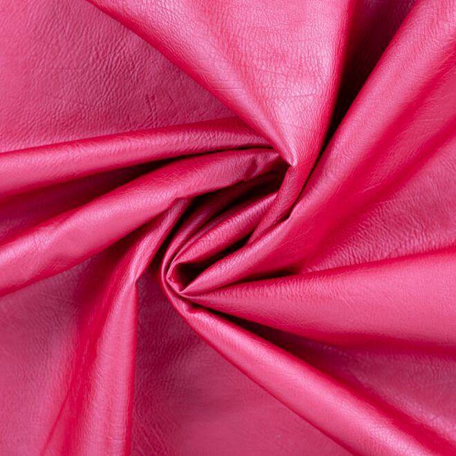 Vintage faux leather fuchsia
