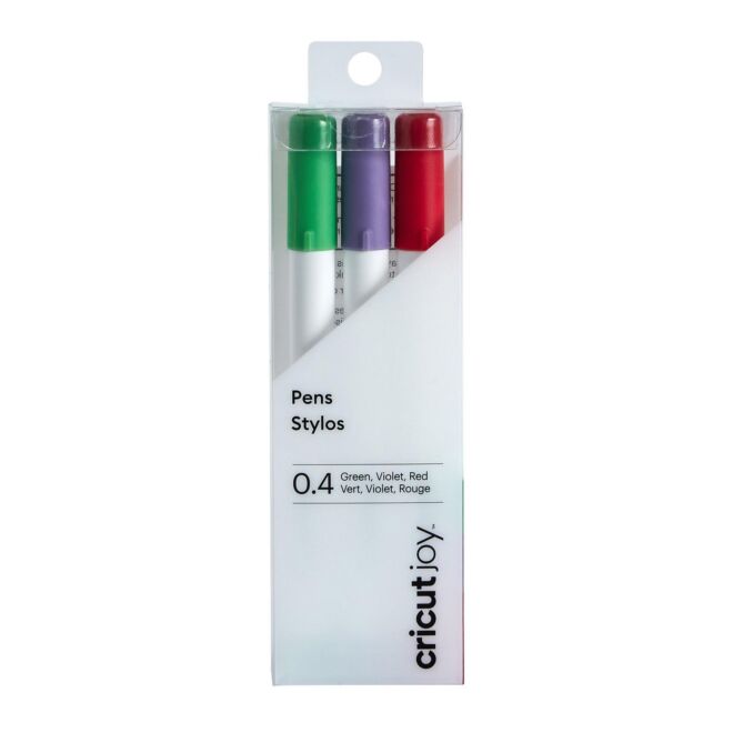 Cricut Joy Fine Point Pens (0.4mm) red/green/purple
