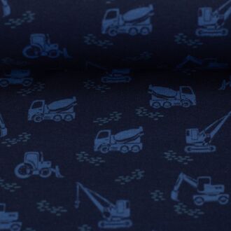 Jersey Baustelle by JaTiJu dark blue/blue