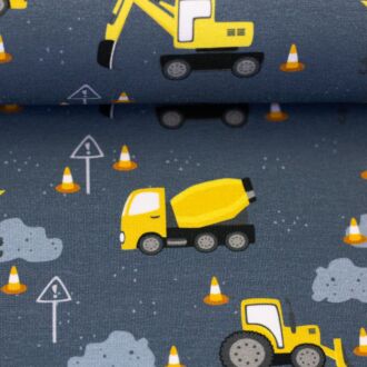 Jersey Baustelle by JaTiJu dark gray/yellow
