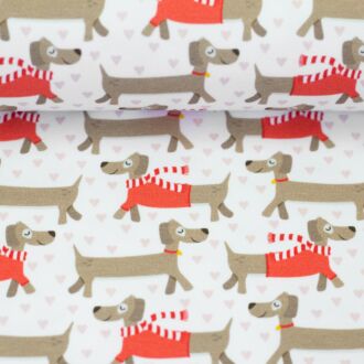 Jersey Cool Dogs by JaTiJu white