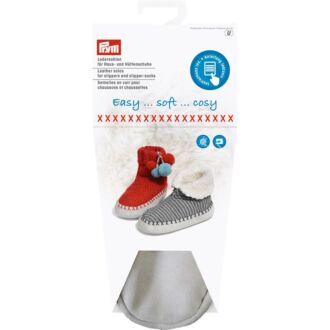 Prym leather soles for hut shoes size 30-32