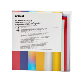 Cricut Insert Cards mit Foil Transfer 